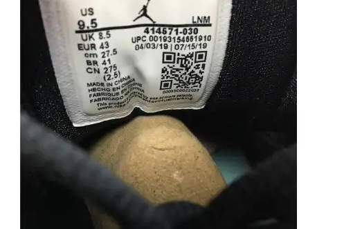 414571-030 JORDAN GREEN BLACK 13 414571-030 AIR ISLAND RETRO 0327